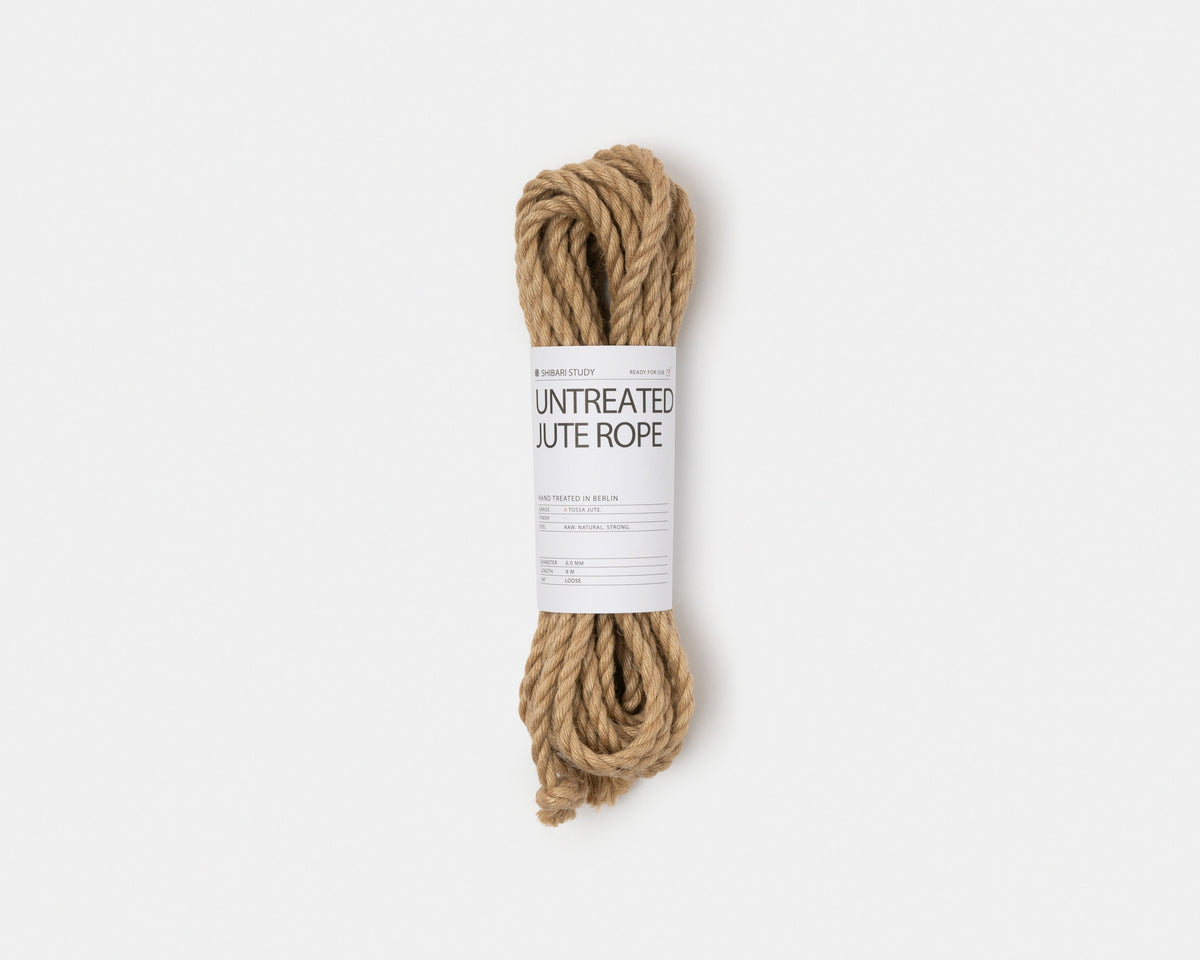 Untreated Japanese Ogawa Jute Rope (8 m)