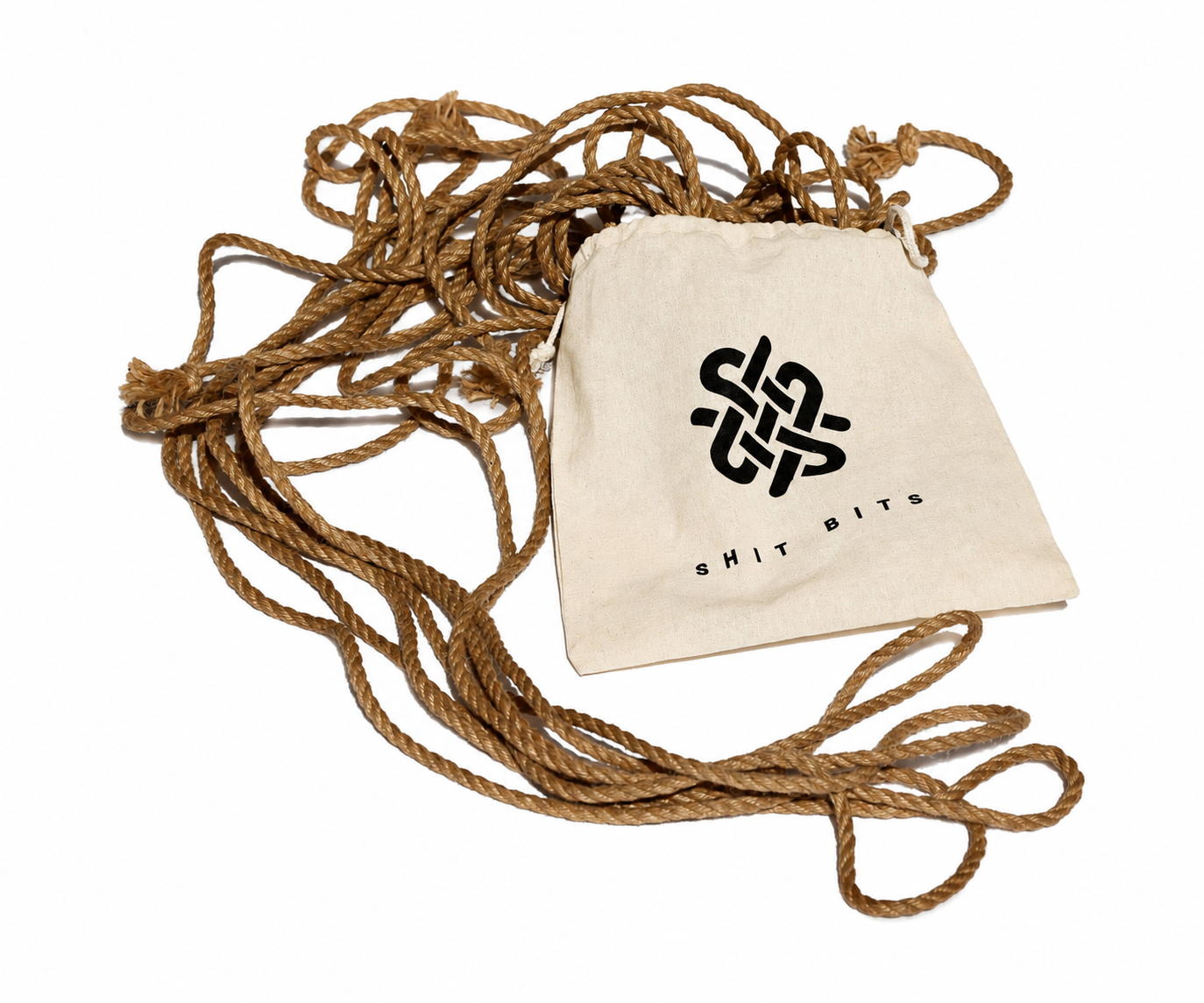 Shit Bit Bag - Untreated Short ropes