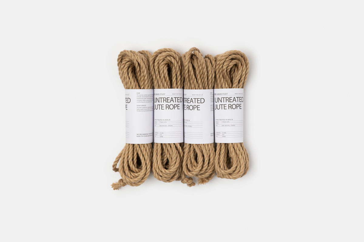 Untreated Japanese Ogawa Jute Rope (8 m)